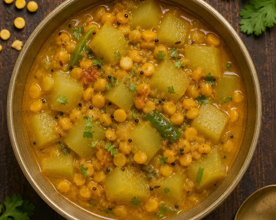 लौकी चना दाल