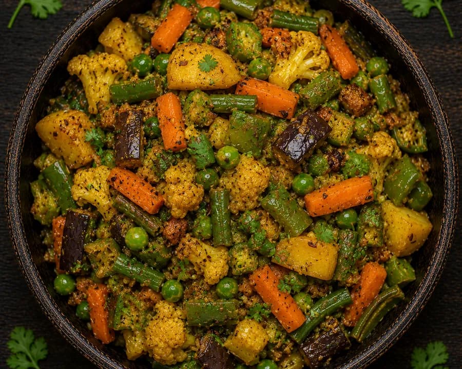 मिक्स वेज भुजिया