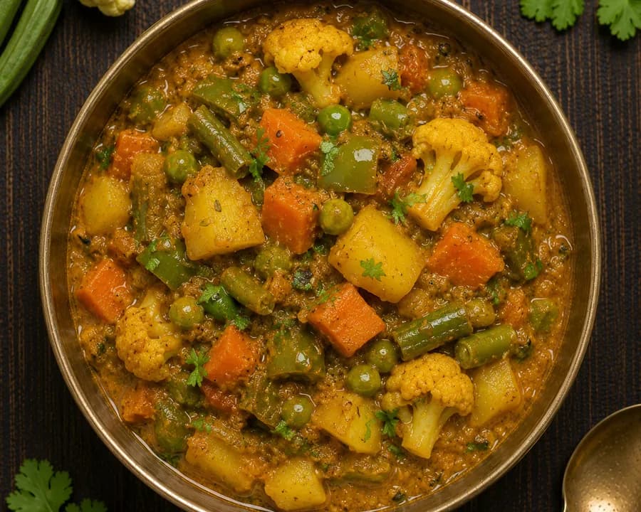 मिक्स वेज करी