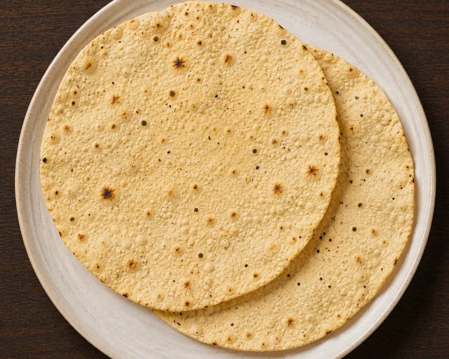 भुना पापड़ (2 पीस)